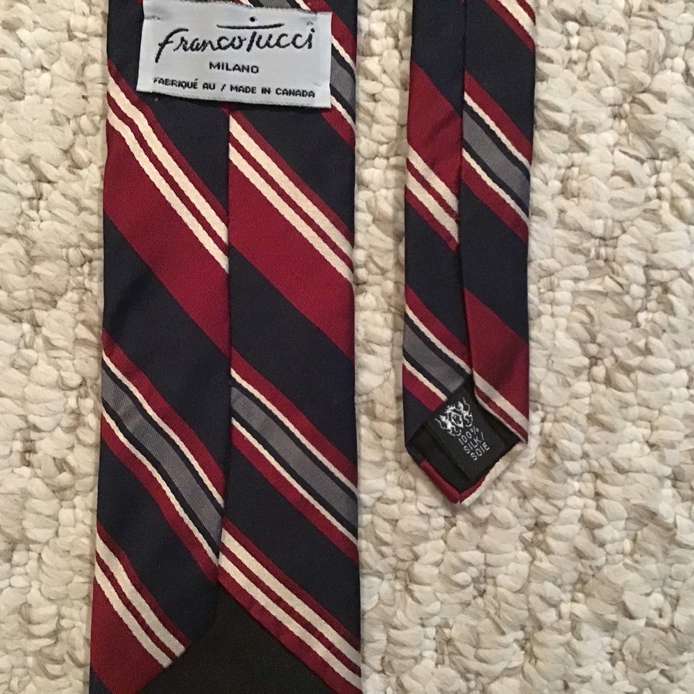 Men's Striped and Patterned Tie Set - Picture 5 of 5